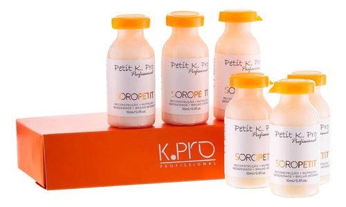 K.pro Soro Petit - Caixa Com 6 Ampolas 10ml
