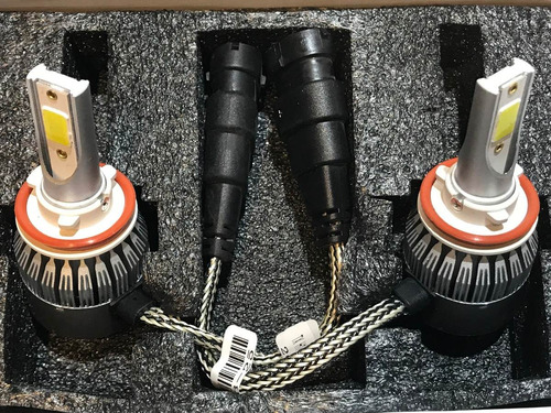 Imagen 4 de 9 de Kit C6 Lampara Led Hid Xenon Cree H11 6000k 12-24v Kitx2 C12