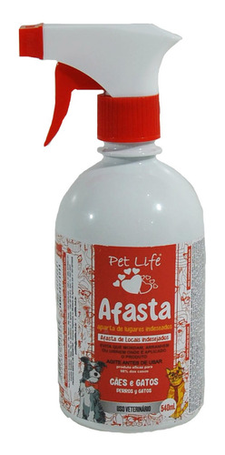 Educador Afasta Cães E Gatos Pet Life 500 Ml Promoção