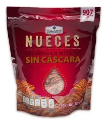 Nuez Pecana En Mitades Member's Mark De 907g Riquisimas