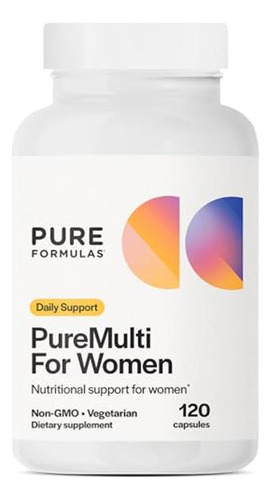 Pureformulas Puremulti Multivitaminas Para Mujeres 120 Caps