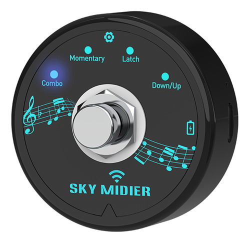 Controlador Midi Pedal Directo De Datos Inalámbricos Midi Us