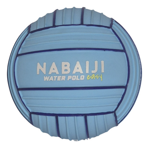 Bola Polo Aquático Nabaiji Com Grip Aderência Resistente Cor Azul