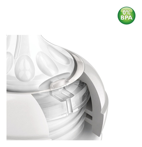 Mamadeira Anticólica 260ml Avent Com Bico Pétala 1m+