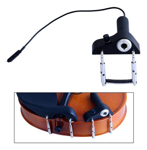 Captador De Violino Clip On Captador De Microfone Captador