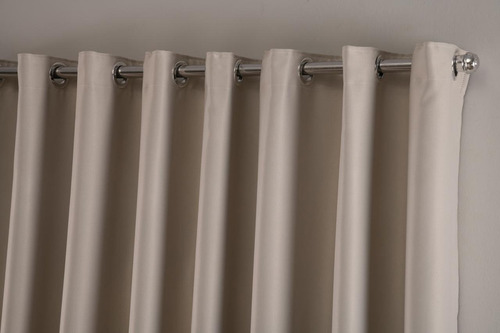 Cortina Blackout 2,50x2,50 Porta Balcão Sala Ou Quarto
