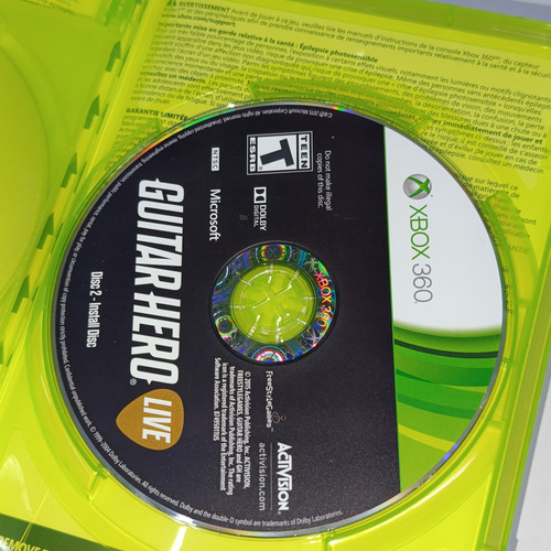 Guitar Hero Live Xbox 360 (Reacondicionado)