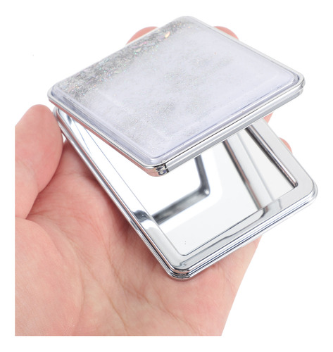 Espejo Compacto Retro Plegable Espejo De Bolsillo Pequeño