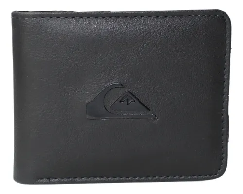 Tarjetero moderno Quiksilver Miss Dollar, color negro