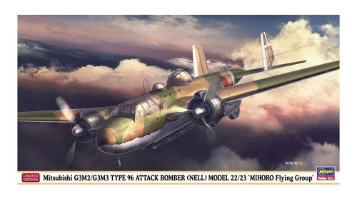 Modelismo Mitsubishi G3m Type 96 Attack Bomber 1/72