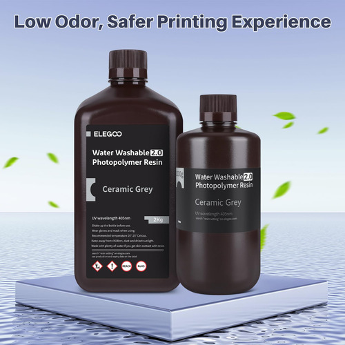 Impressora 3d De Resina Elegoo Atualizada Lavável Com Água 2