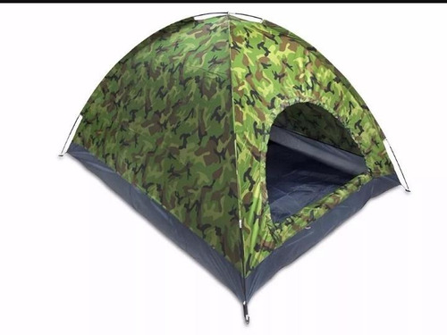 Barraca Camping  Camuflada Militar 6 Lugares - Melhor Preço!