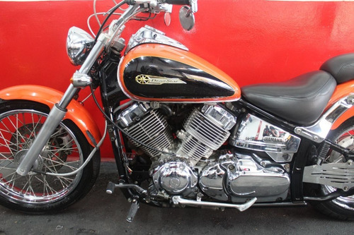 Imagem 11 de 11 de Yamaha Xvs 650 Drag Star 650 1998 Laranja