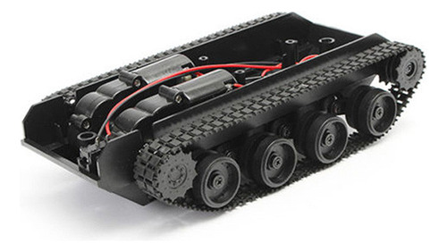 Kit De Chassi De Carro-tanque P Smart Robot Rubber Track Cra