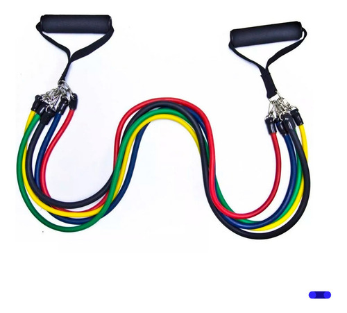 F Kit De 11 Bandas De Resistencia De 4 Niveles For