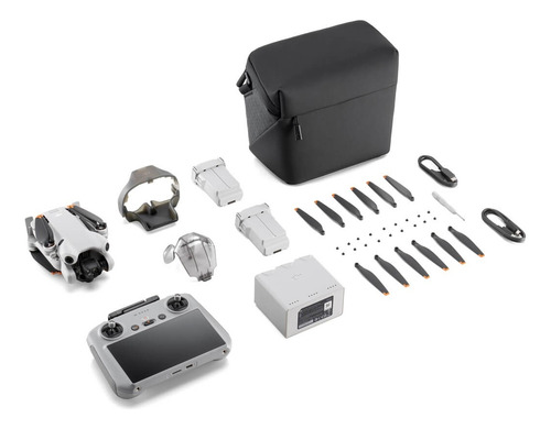 Drone Dji Mini 4 Pro Rc 2 Tela Combo Plus 3 Baterias 45 Min