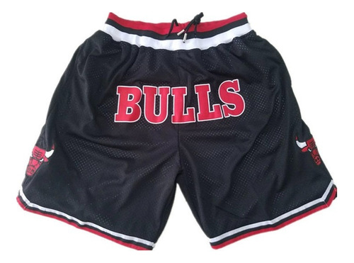 Pantalones Cortos Con Bolsillo De Los Chicago Bulls [u]