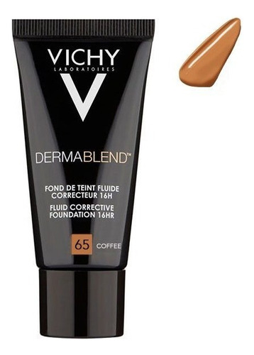 Base de maquillaje en crema Vichy Dermablend Dermablend dermablend tono 65 opal - 30mL