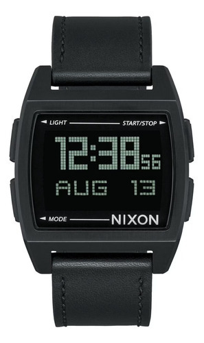 Reloj Nixon Unisex Plateado Teller Black Casual A045000 Color de la correa Negro 2