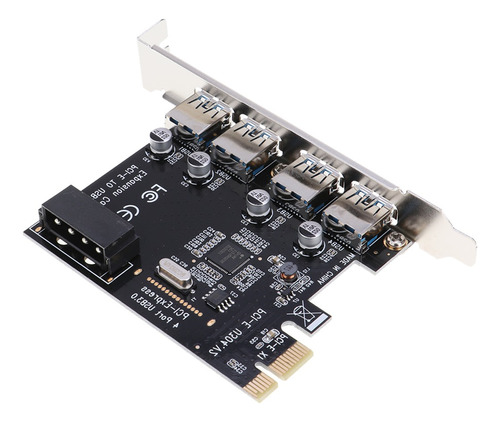 Tarjeta De Expansión Adaptador Hub Pci Express Pcie Usb 3.0