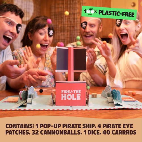 Fire In The Hole - Los Juegos De Fiesta Pirata Sin Plástico