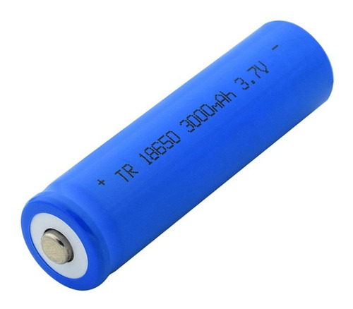 Imagen 7 de 8 de Bateria 18650 Recargable Litio Lampara Bocina Ventilador