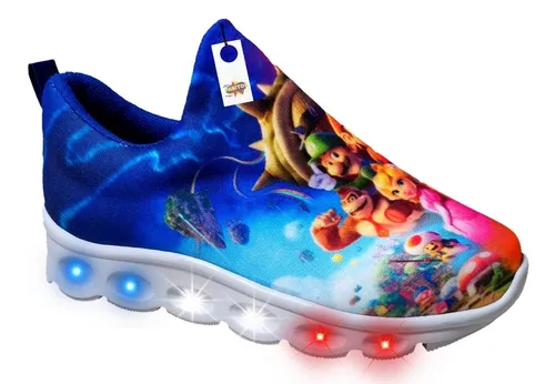 Tenis luz led niño sale
