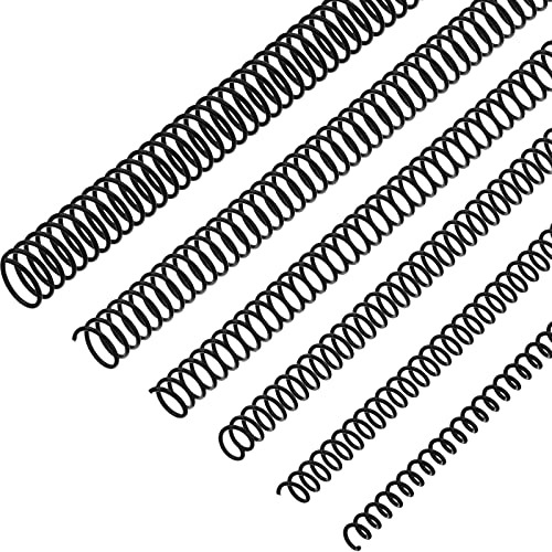 120 Pack Plastic Spiral Binding Coils Binding Kit Spira...