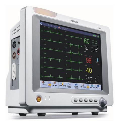 Monitor De Paciente Multiparamétrico Touch Screen, Mod. C80