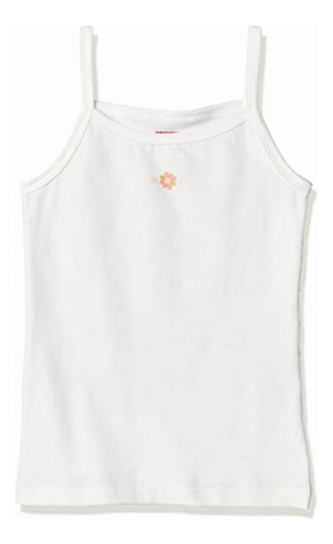 Baby Creysi Camiseta Tirantes Niña 4 Años Blanco Algodón