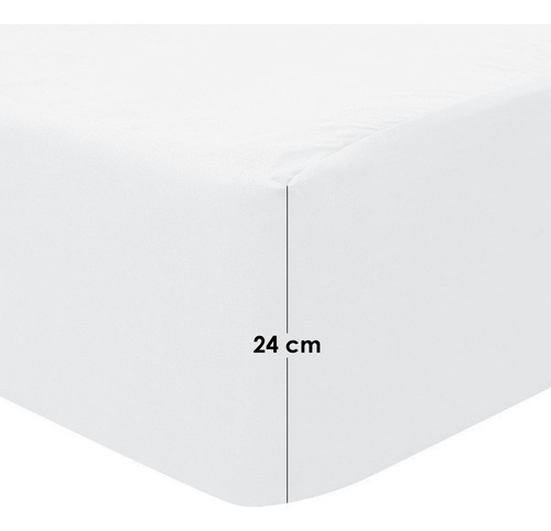 Juego De Sábanas Individual Microfibra Súper Suave Color Blanco