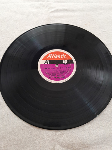 Disco Vinilo Aretha Franklin Lady Soul Ed. 1968 (Usado)