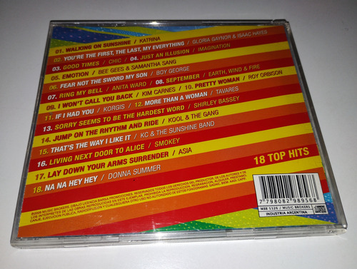 Cd 80's Fever Katrina Earth, Wind & Fire - Donna Summer Estándar