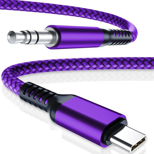 Cable Auxiliar Usb C (paquete De 2), Tipo C Macho A Adaptado