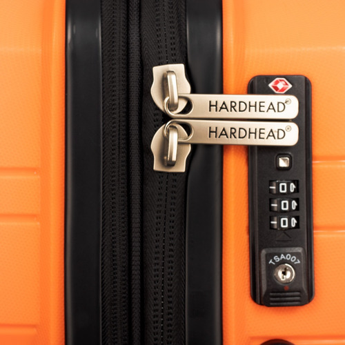 Maleta Hardhead Albert-o21-0657 37cm De Ancho X 53cm De Alto X 23cm De Profundidad Color Naranja Diseño Rayas