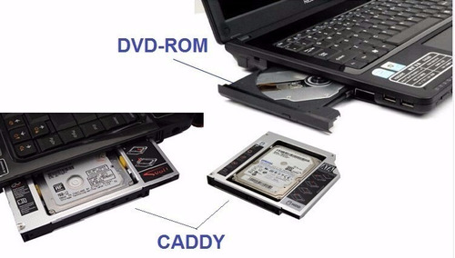 Adaptador Caddy Para Segundo Hd Ou Ssd - Lenovo B50-70