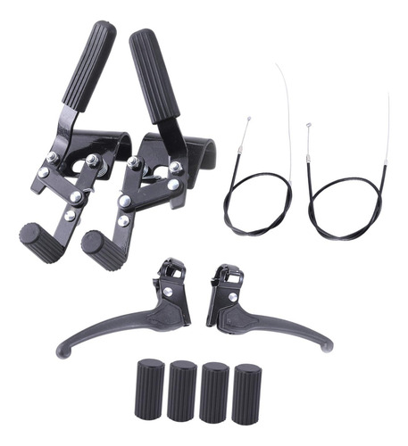 2 Piezas De Silla De Ruedas Top De Freno Reemplazo De Rapas