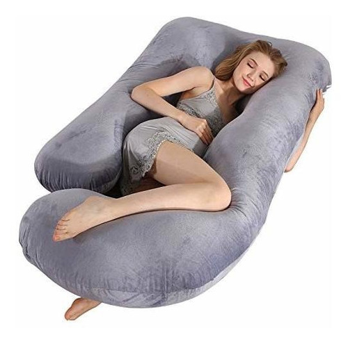 Almohada De Embarazo Victostar, 57 Pulgadas Almohada De Mate