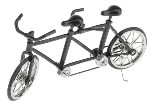 2 Bicicleta De Juguete Modelo De Bicicleta Negro Completo