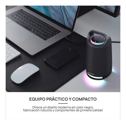 Alienpro Bocina Vulkano Tws Negro
