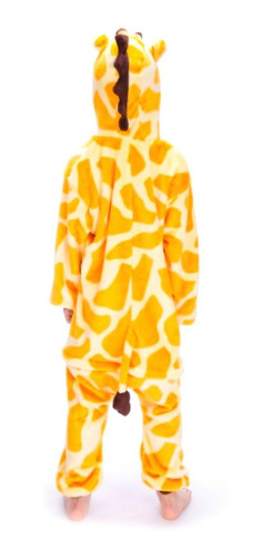 Imagen 3 de 4 de Pijama Mameluco Kigurumi Disfraz Cosplay Jirafa Niños Niñas