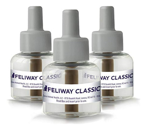 Recambio De Difusor Enchufable Feliway, 48 Ml, Paquete De 3,