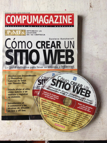 Como Crear Un Sitio Web (incluye Cd-rom) Gustavo Katcheroff