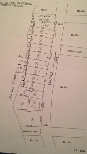 Terreno Ideal Emprendimiento Inmobiliario Tigre Centro