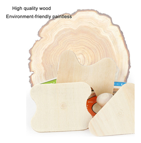 Puzzle De Madera Para Agarrar A Mano, Rompecabezas De Frutas