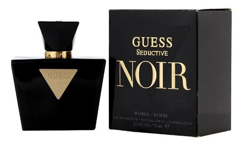Seductive Noir De Guess 75 Ml Mujer Eau De Toilette Original