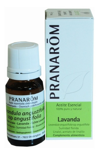 Imagen 2 de 3 de Aceite Esencial Pranarom Lavanda 10ml