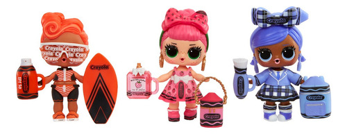 L.o.l Surprise Loves Crayola Muñecas De Colores Con Crayones
