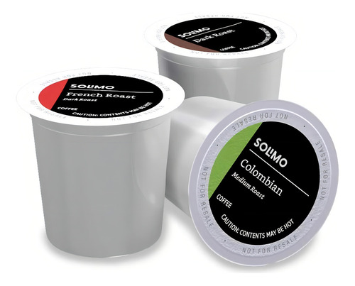 Solimo Keurig 100 Pods K-cups Cafe Variedad