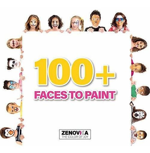 Pintura Facial Para Niño Plantilla Jumbo Grand Base Agua 40